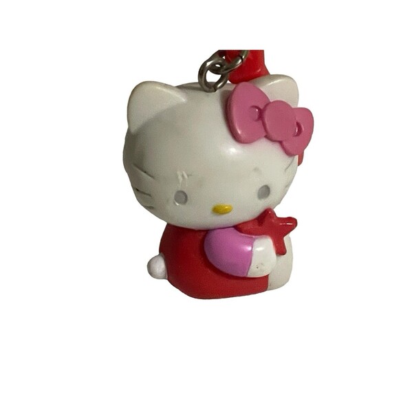 SANRIO 2008 HELLO KITTY PLASTIC CHARM PENDANT RED ULTRA RARE - Picture 7 of 11